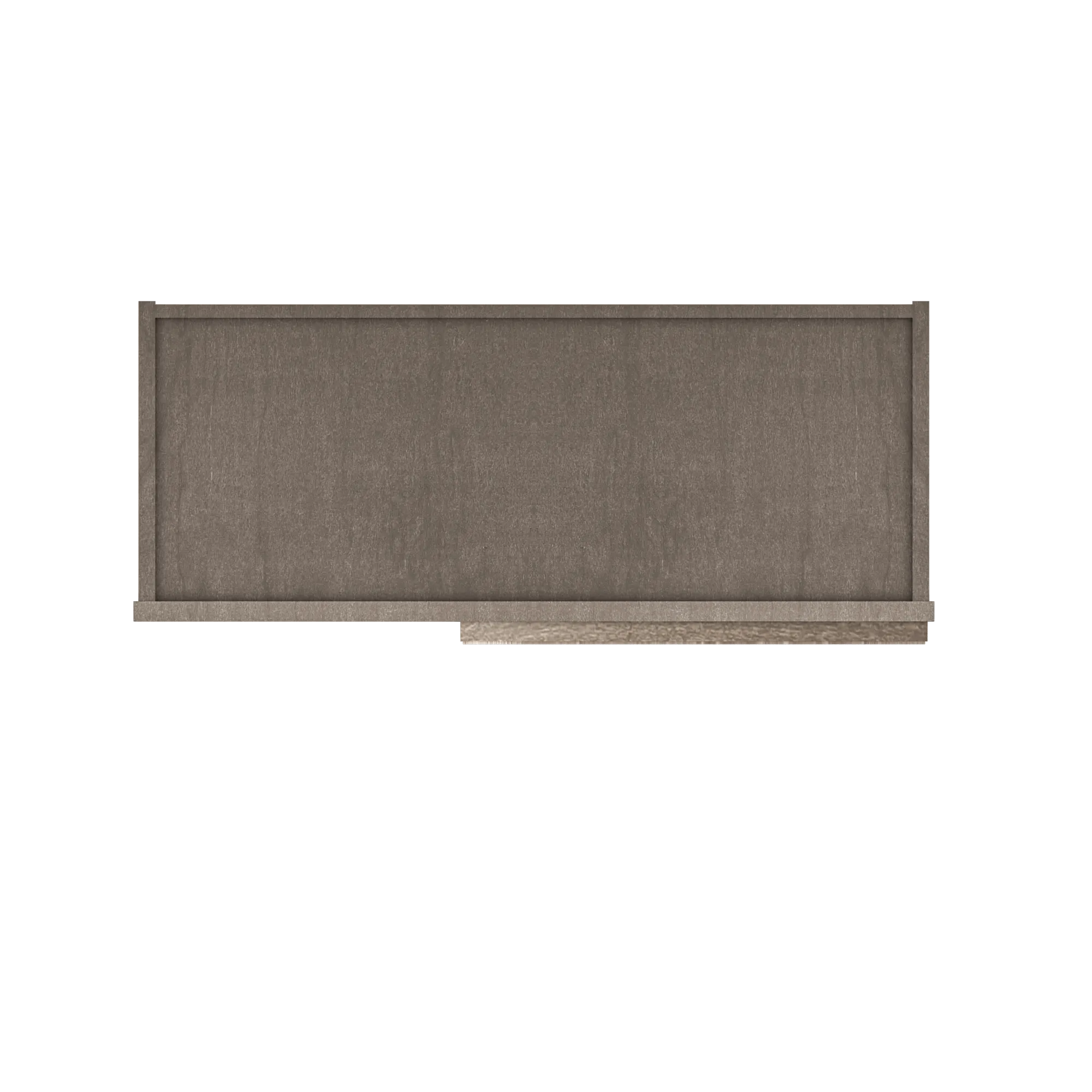 Square Corner Wall Blind Reversible Kitchen Cabinet SC3042 Milan Slate30 in. width 42 in. height 12 in. depth