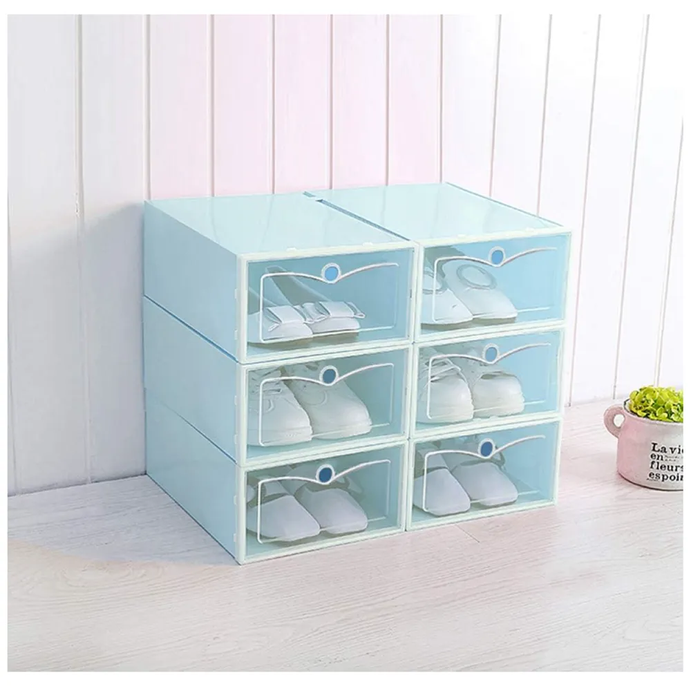 Stackable Multipurpose Visible Shoe Storage Boxes F50-8-1022