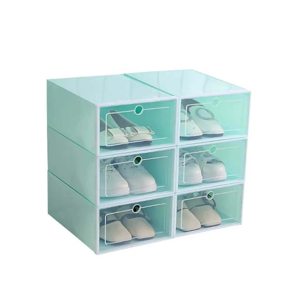 Stackable Multipurpose Visible Shoe Storage Boxes F50-8-1022