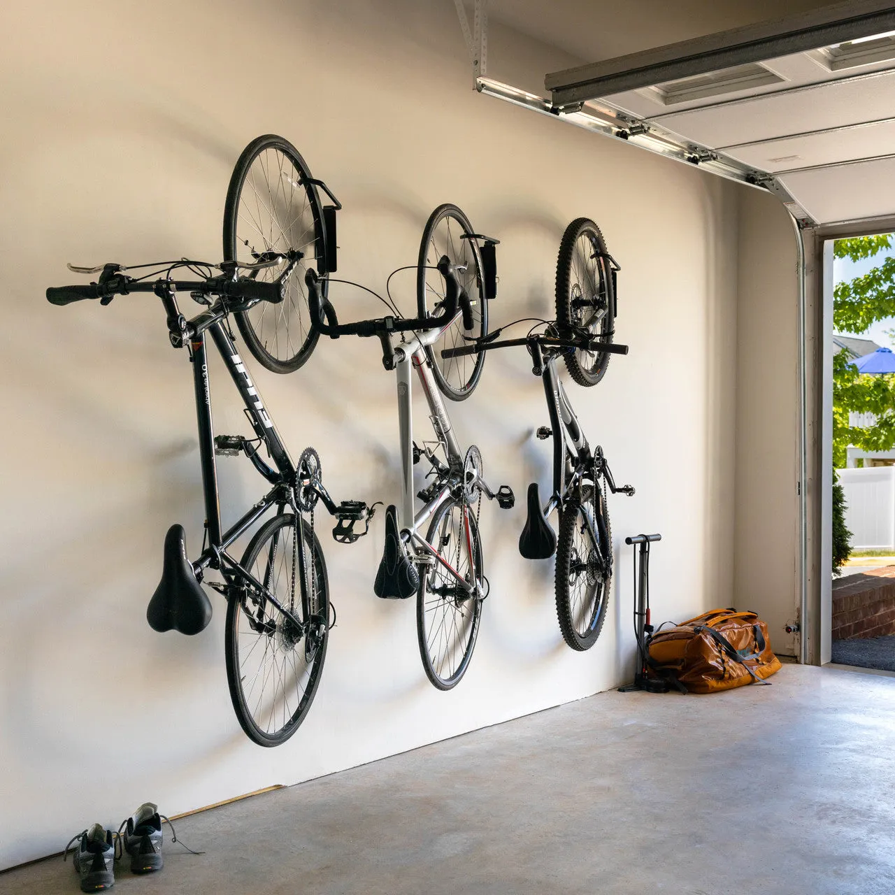 Swivel Mount Bike Storage Rack | Garage Wall Hook | Mud