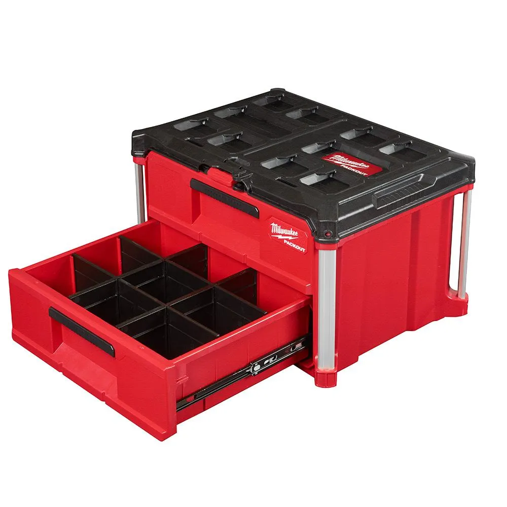 Tool Box - Milwaukee PACKOUT™ 2-Drawer Tool Box, 48-22-8442