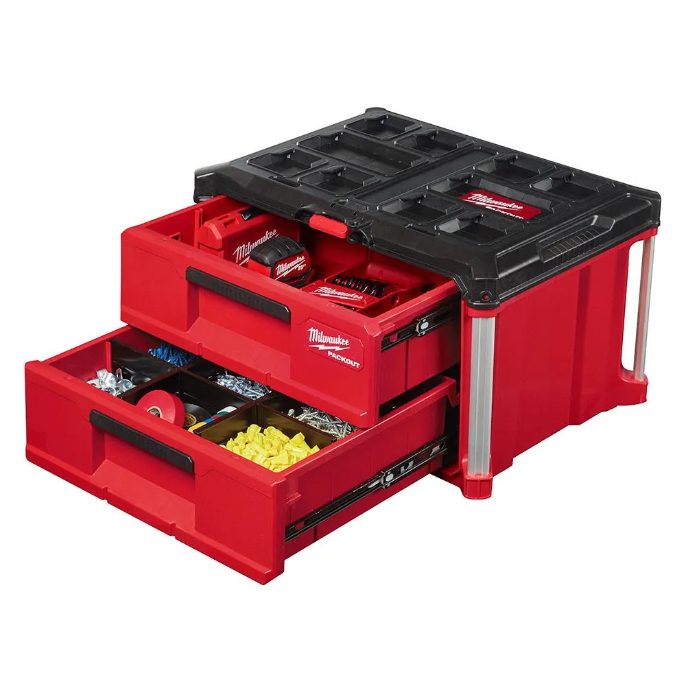 Tool Box - Milwaukee PACKOUT™ 2-Drawer Tool Box, 48-22-8442