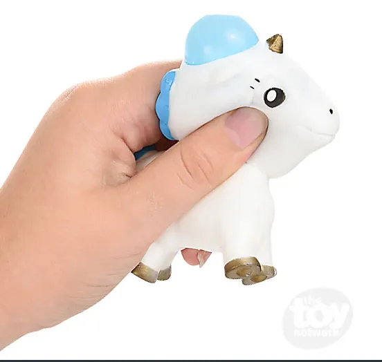 Unicorn Squeeze Figure Toy 3.5 inches Stress Relief - Fun Play Unicorn Toy