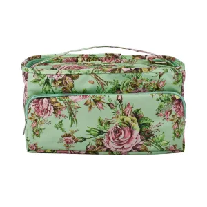 Universal Crafts Yarn Pouch #2 - Mint Florals