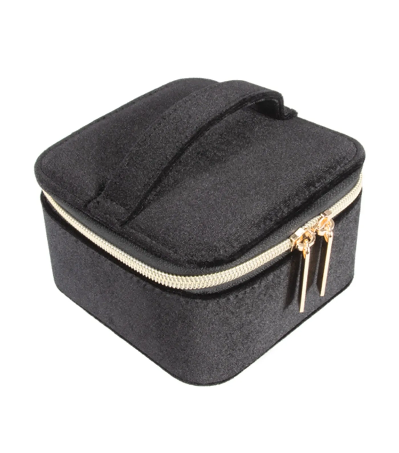 Vera Travel Jewelry Case with Pouch Black