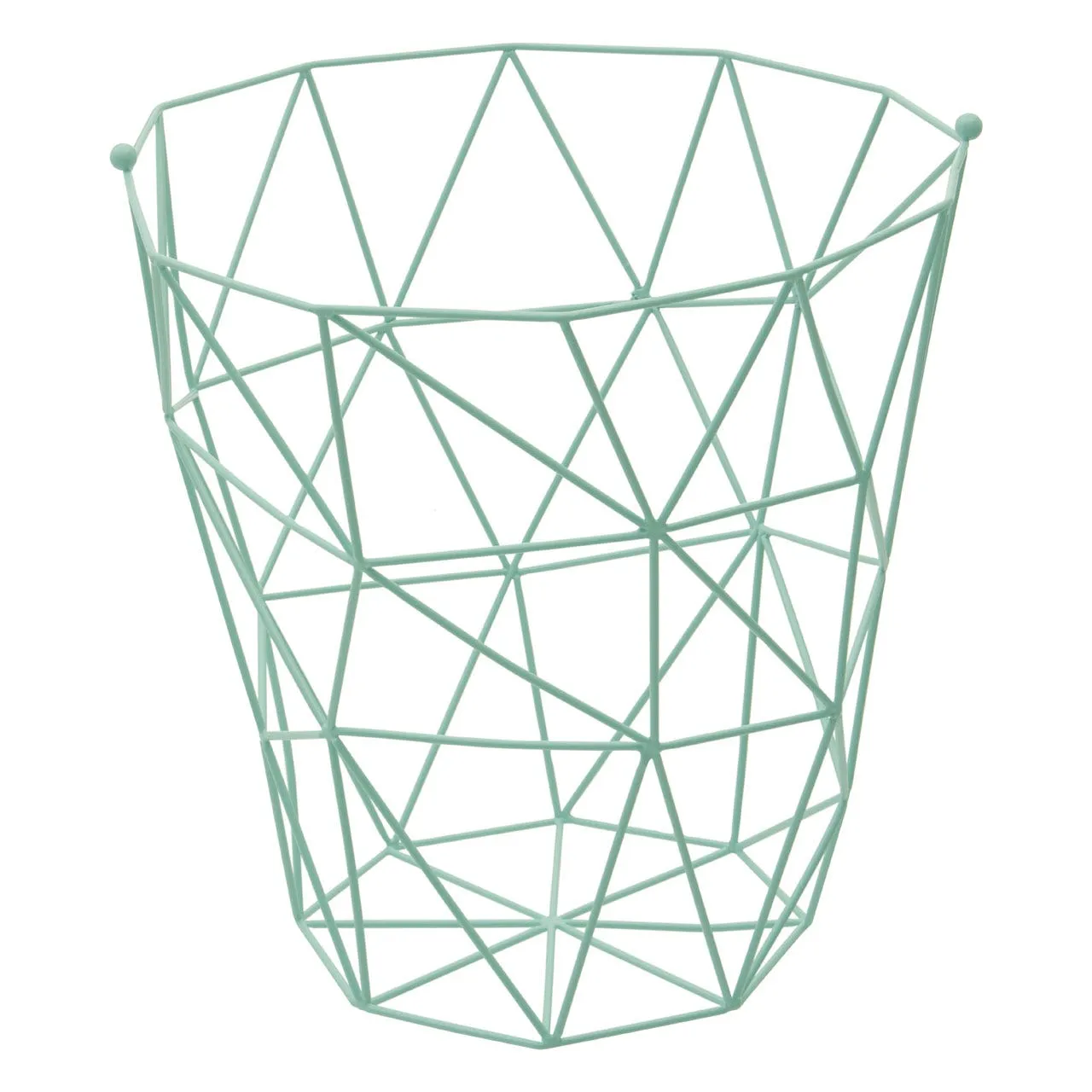 Vertex Green Finish Storage Basket