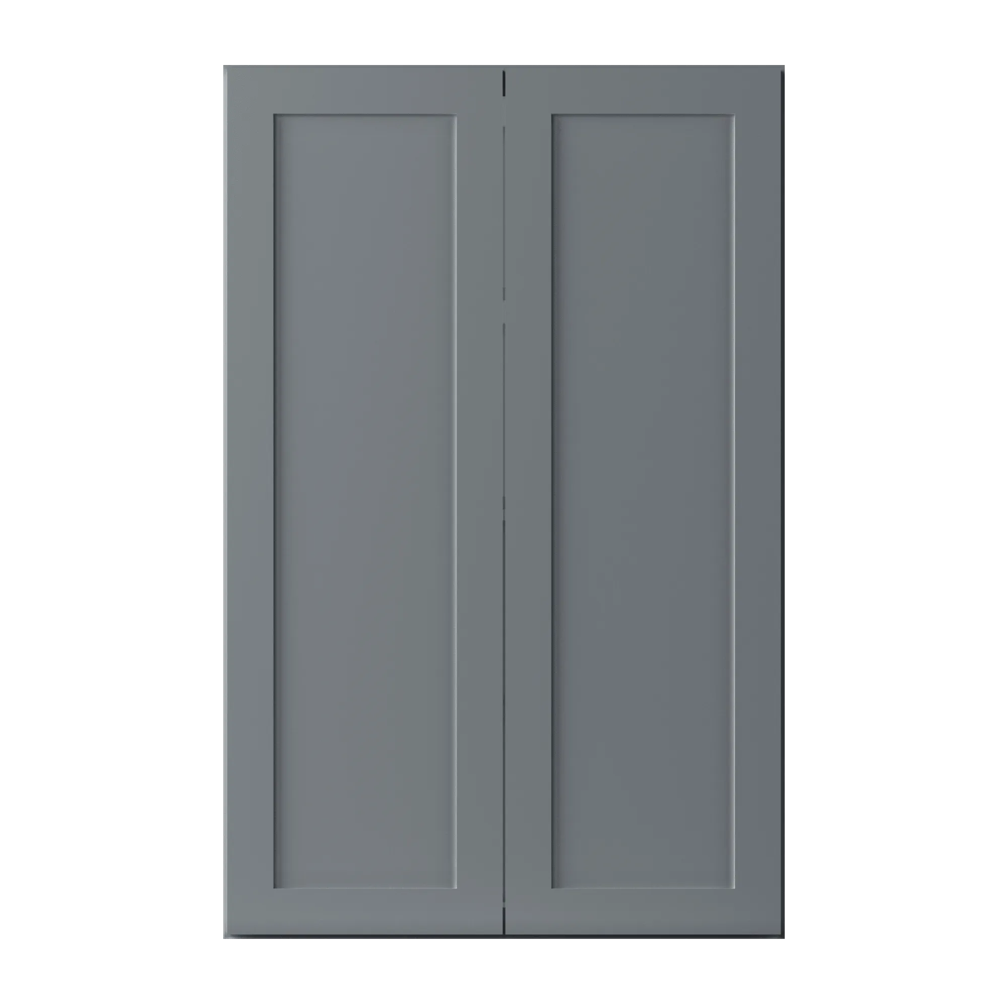 Wall Kitchen Cabinet W2742 Colonial Gray LessCare 27 in. width 42 in. height 12 in. depth