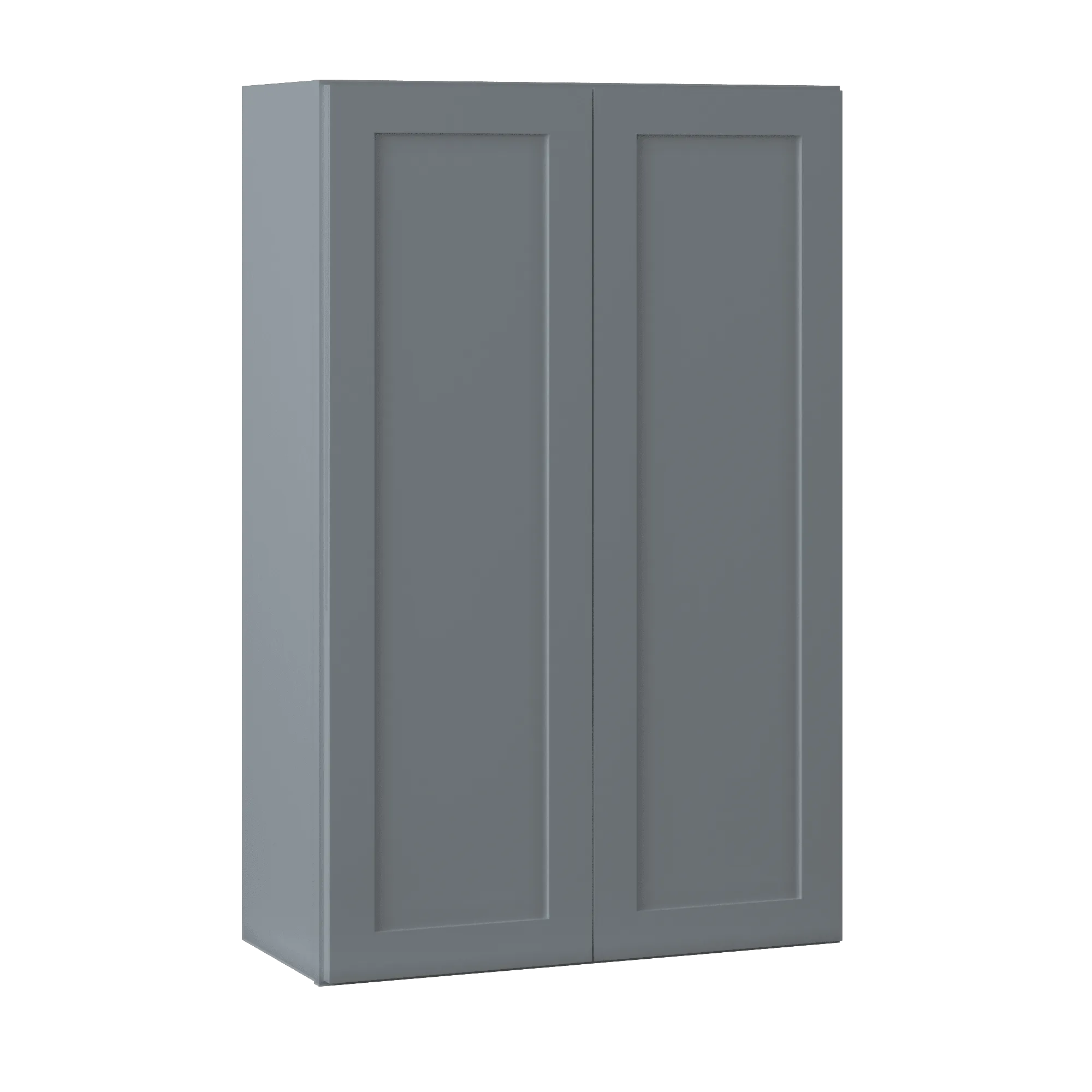 Wall Kitchen Cabinet W2742 Colonial Gray LessCare 27 in. width 42 in. height 12 in. depth