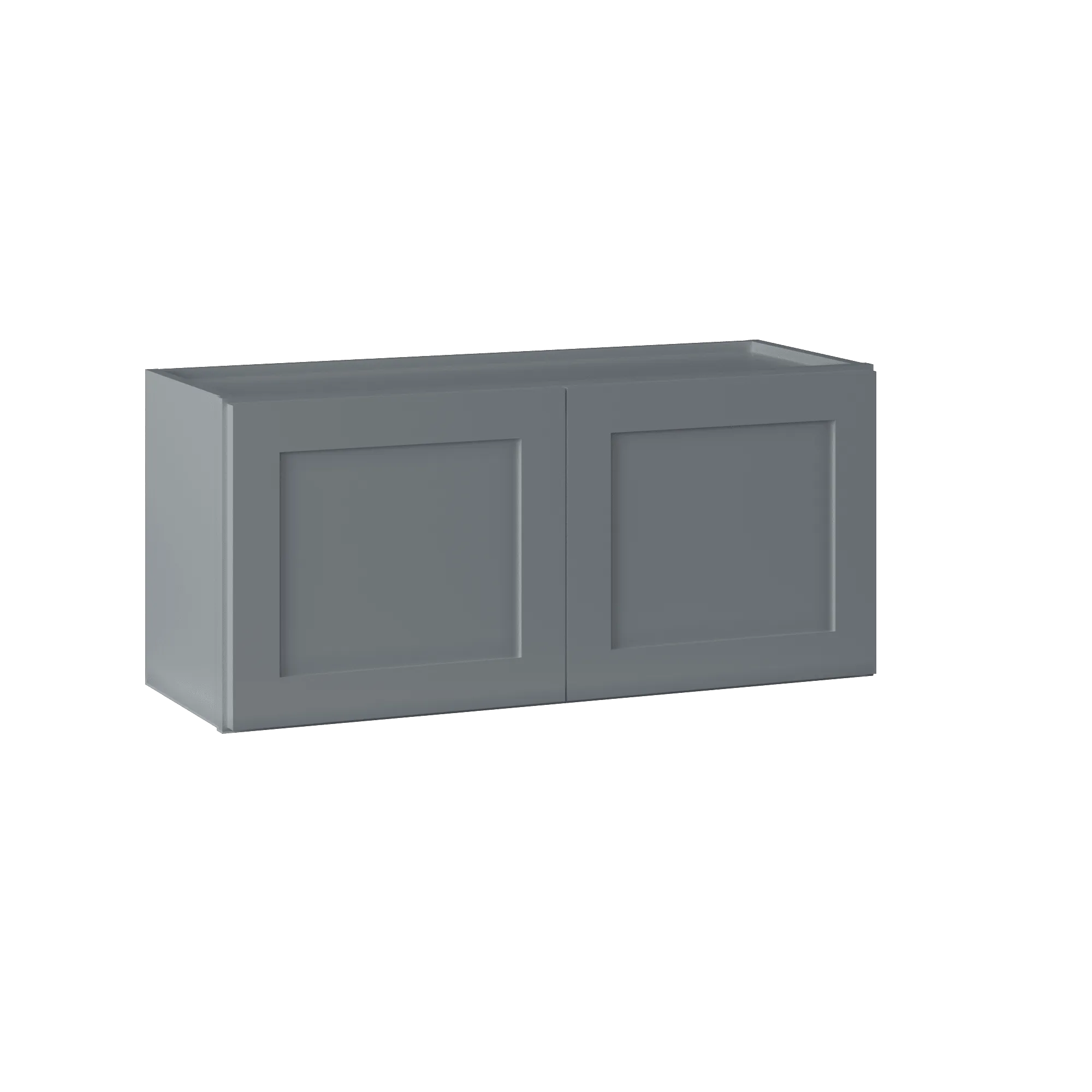 Wall Kitchen Cabinet W3315 Colonial Gray LessCare 33 in. width 15 in. height 12 in. depth