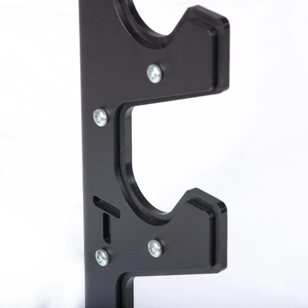 Wall Mounted 6 Barbell Rack