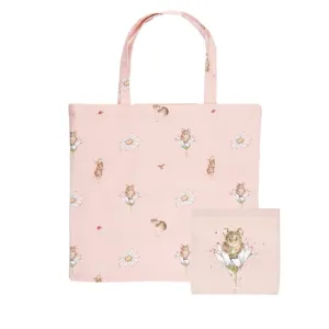 Wrendale Oops a Daisy Mouse Foldable Shopper Bag